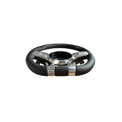Volan sport piele compatibil cu modelele Mercedes 2011-2021 Produs compatibil - nu este OEM — imaginea 2