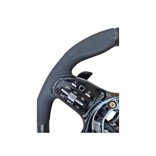 Volan sport piele perforata compatibil cu modelele Mercedes 2006-2010 Produs compatibil - nu este OEM — imaginea 4