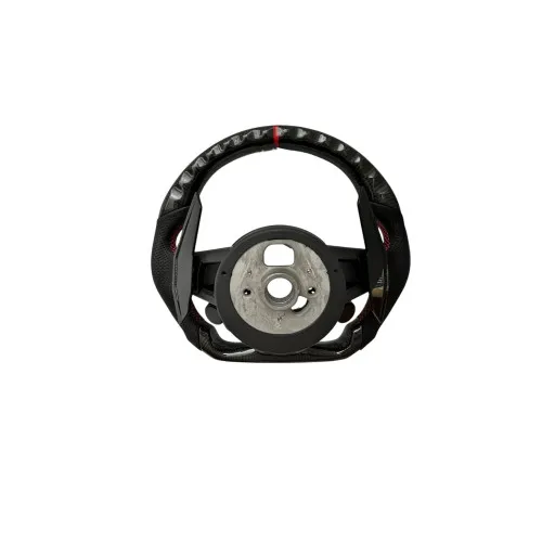 Volan sport piele si carbon compatibil cu modelele Audi fabricate dupa 2011, Produs compatibil - nu este OEM — imaginea 5