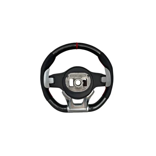 Volan sport piele si carbon compatibil cu modelele Mercedes 2011-2021 Produs compatibil - nu este OEM — imaginea 7