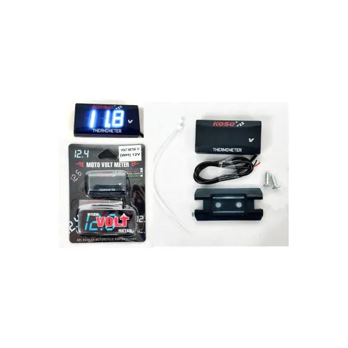 Voltmetru auto 12–24V pentru monitorizare tensiune — imaginea 2