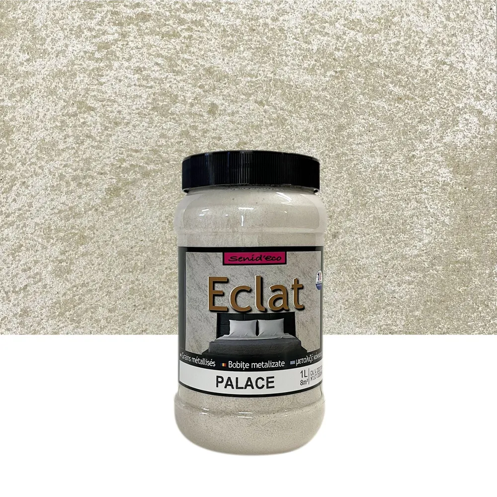 Vopsea decorativa Senideco Eclat, 1 L, crem Palace