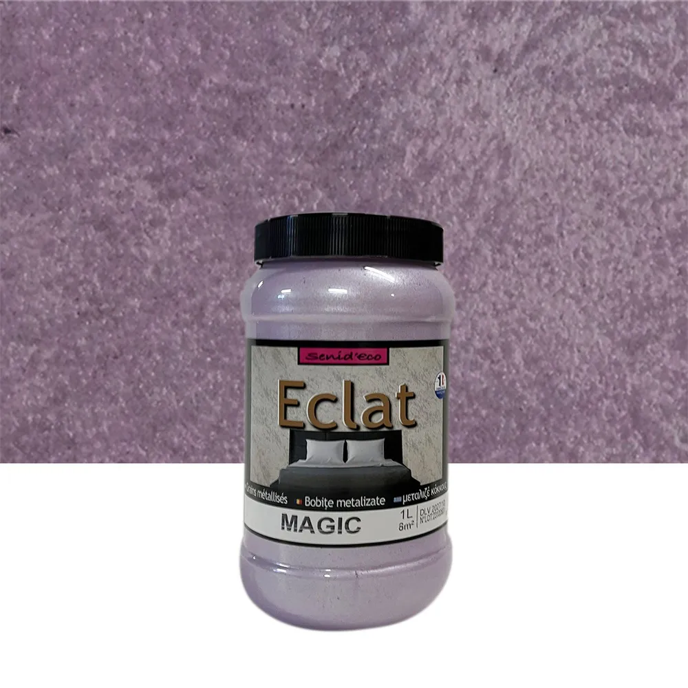 Vopsea decorativa Senideco Eclat, 1 L, mov Magic