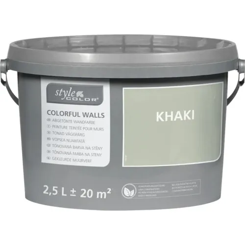 Vopsea nuantata pentru perete si tavan StyleColor khaki 2, 5 l