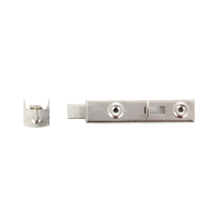 Zavor pentru mobilier, din otel, finisaj nichelat, 70 mm, set 2 bucati